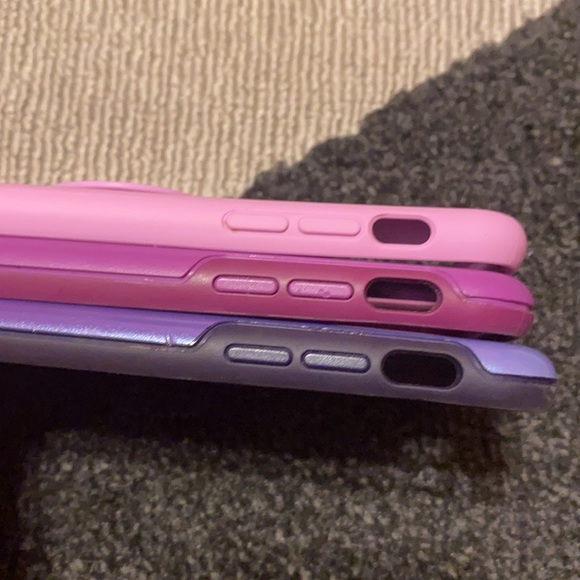 BUNDLE Otterbox Symmetry Flex Pop Cases iPhone 11 Pro Max (Purples) - Picture 6 of 6